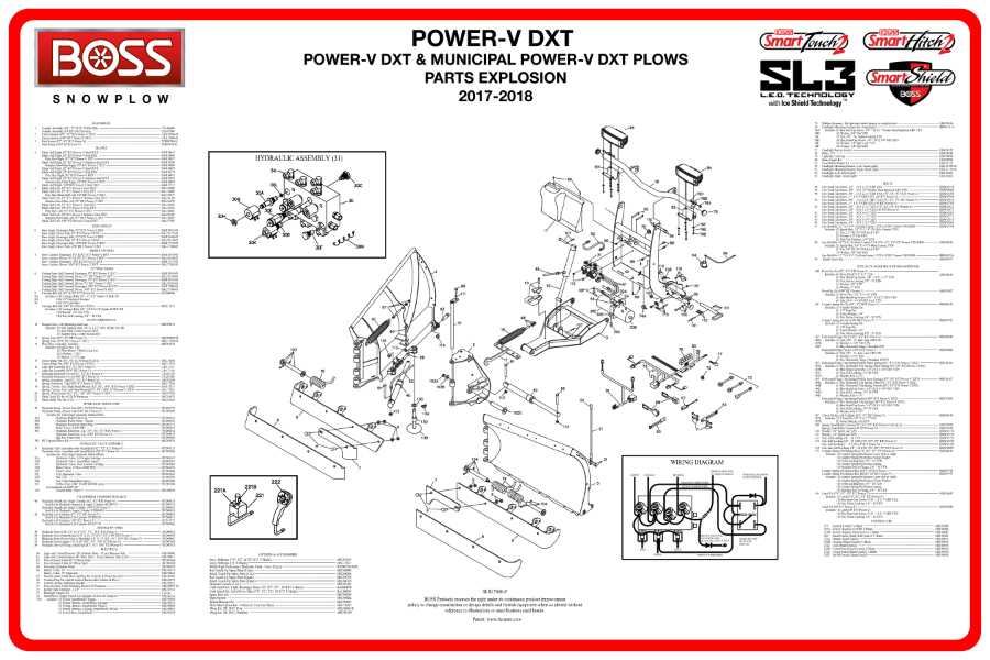 blizzard snow plow parts diagram