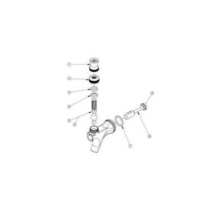 beer tap parts diagram