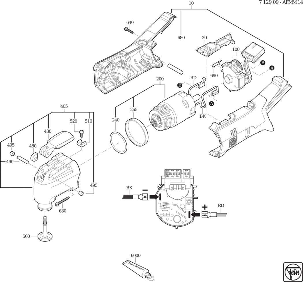 fein multimaster parts diagram