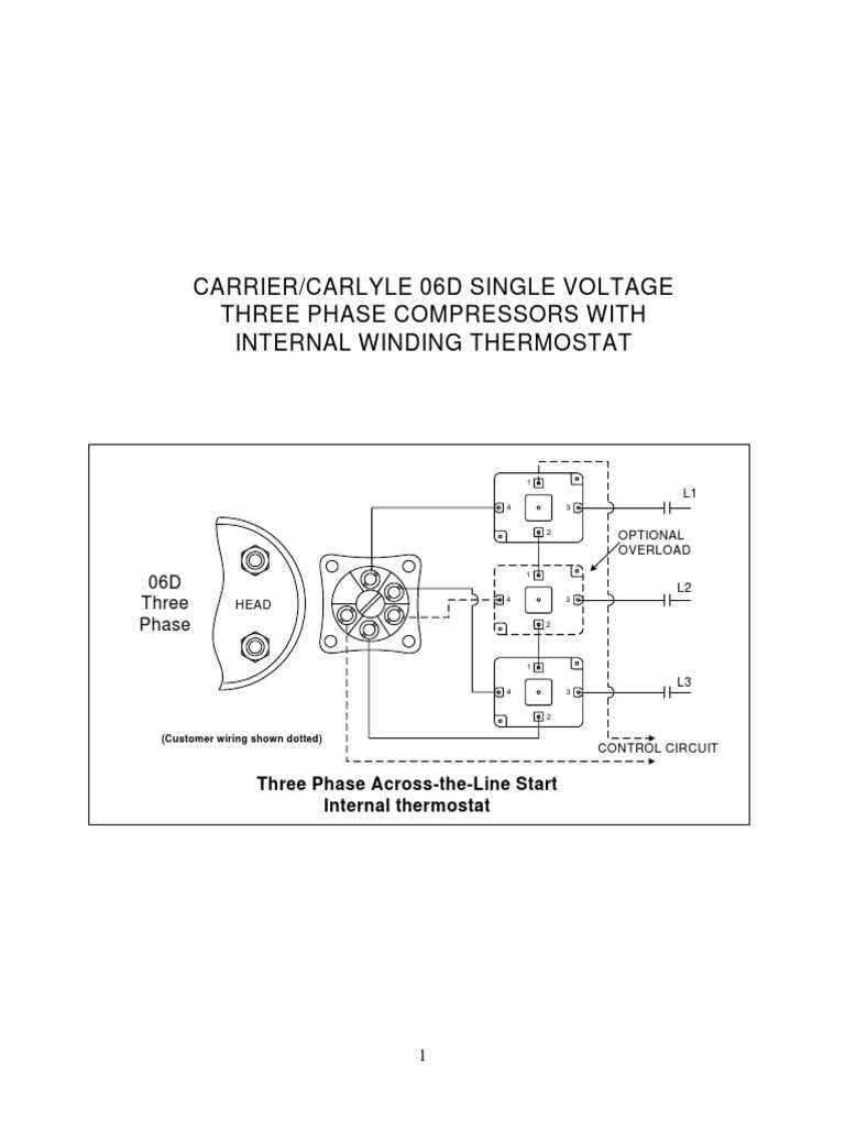 part winding start compressor wiring diagram