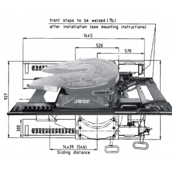 fifth wheel hitch parts diagram