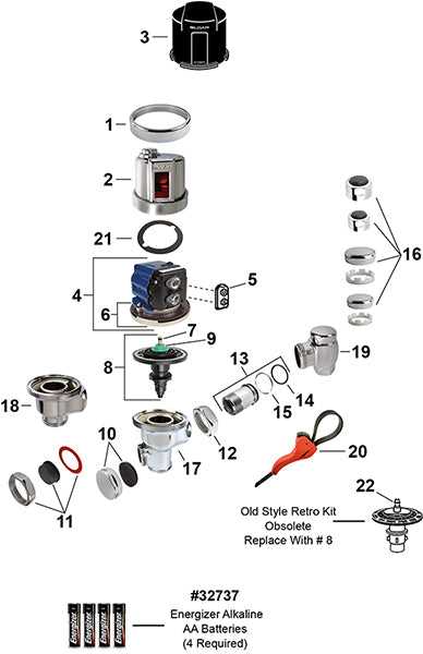 fill valve parts diagram