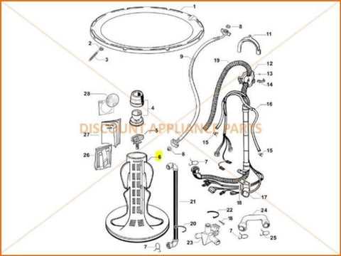 fisher & paykel washing machine parts diagram