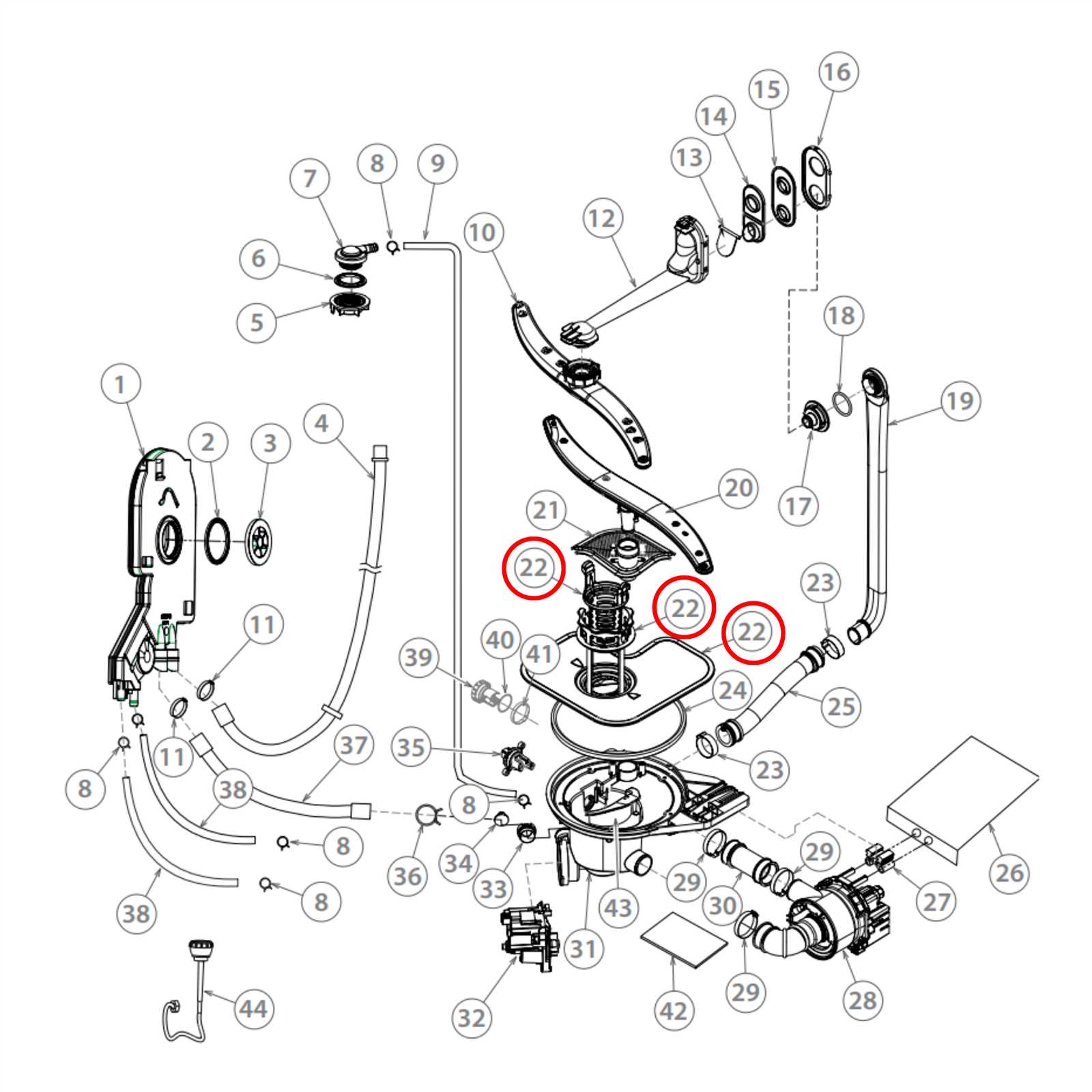 fisher and paykel parts diagram