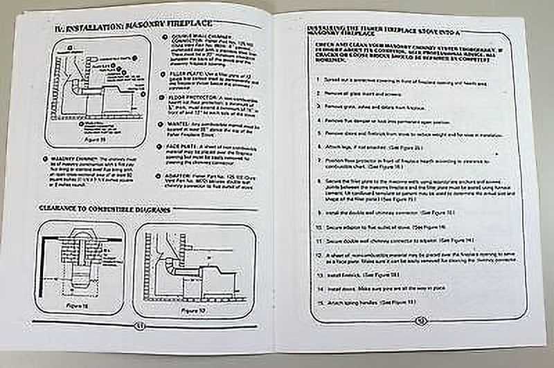 fisher wood stove parts diagram