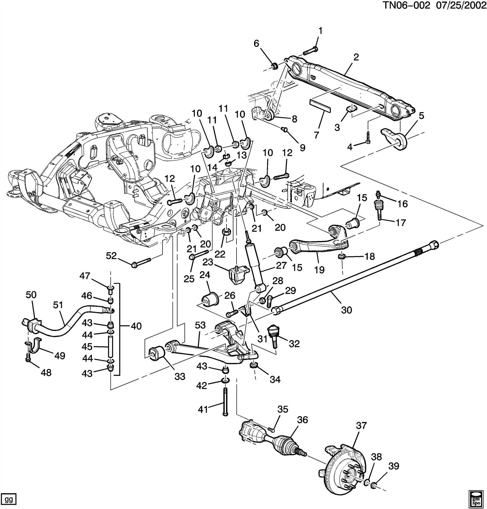 hummer h2 parts diagram