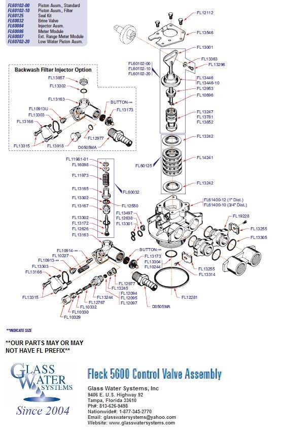 fleck 5600sxt parts diagram