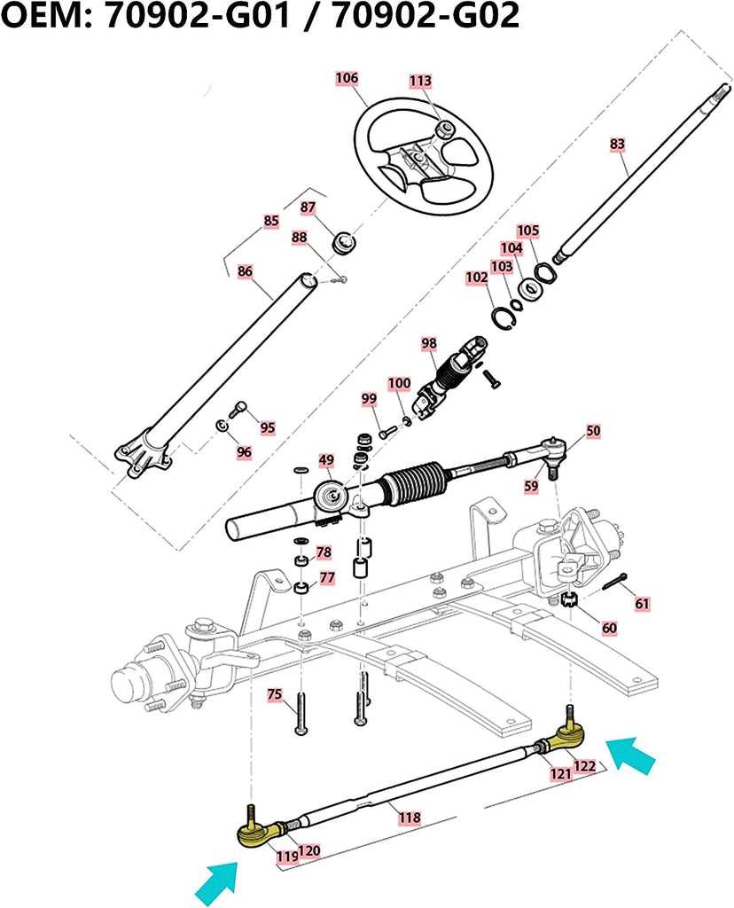 ez go golf cart parts diagram