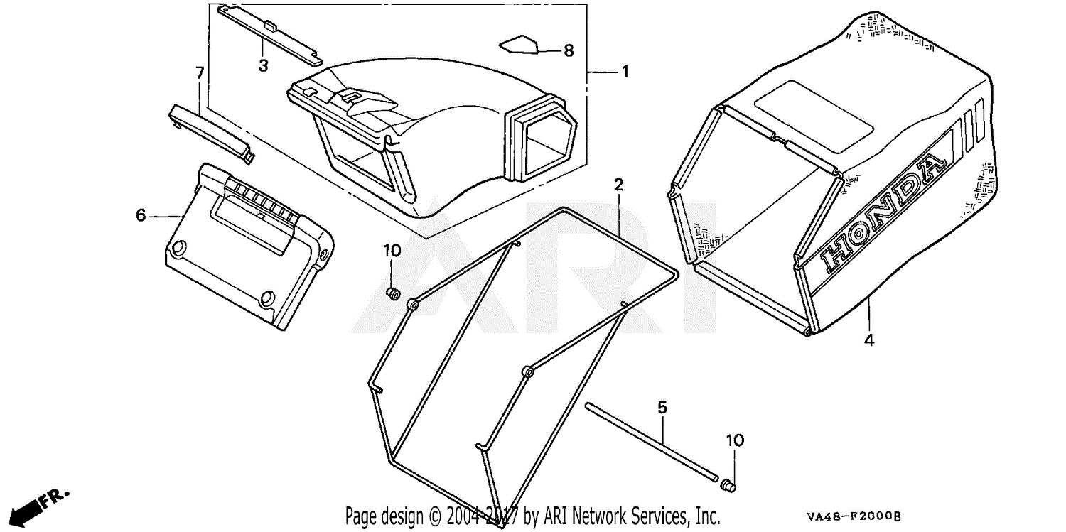 hrc216 parts diagram