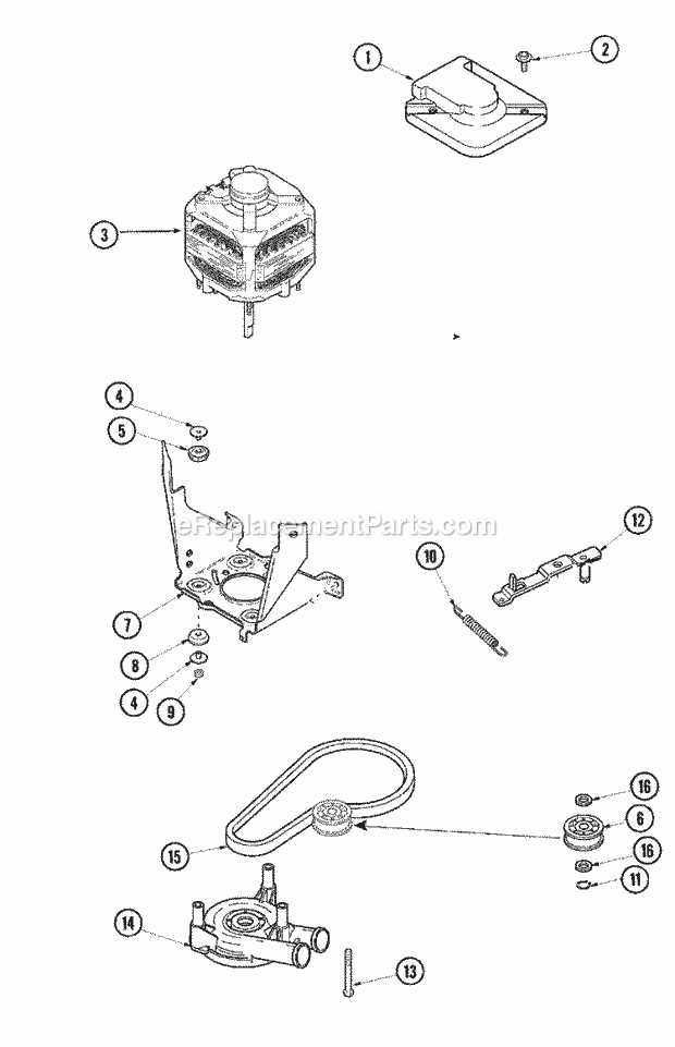 maytag washer parts diagram