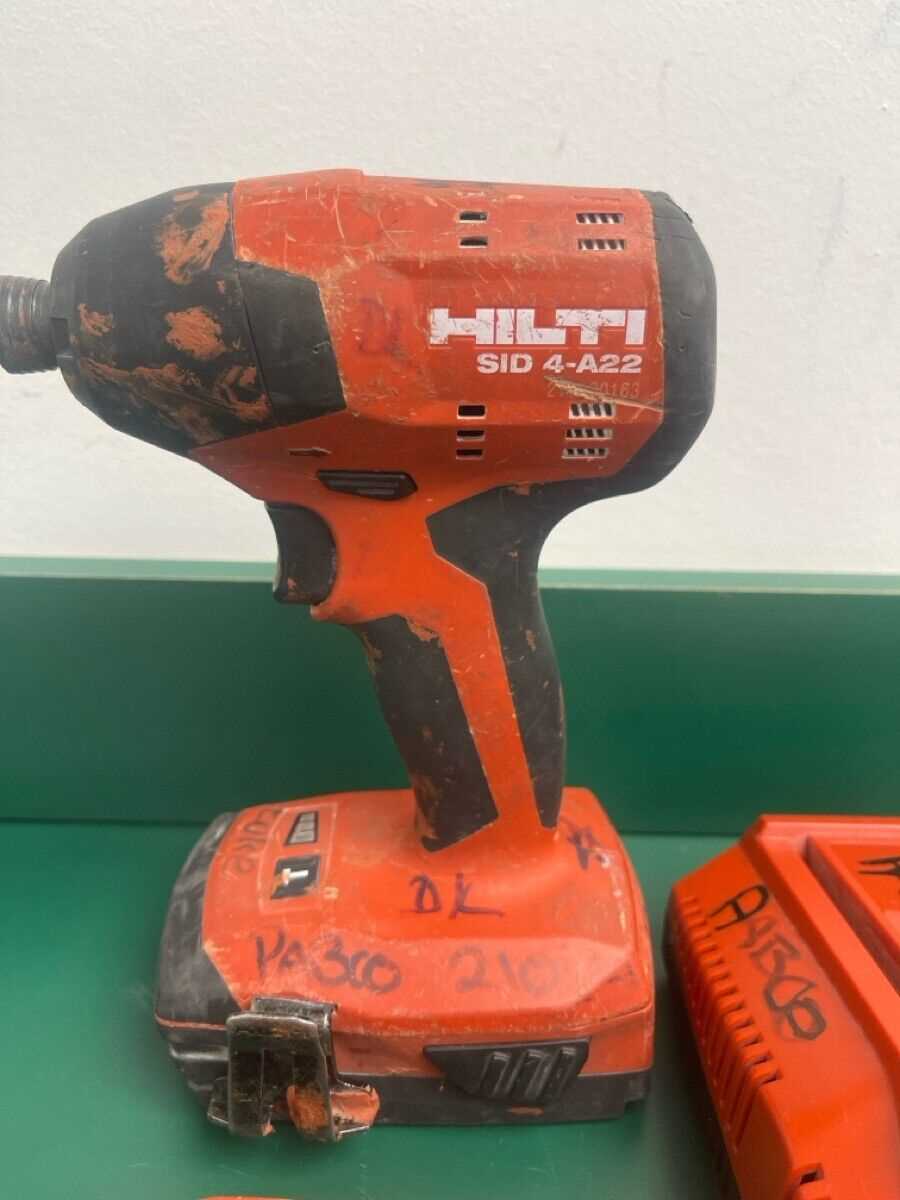 hilti sid 4 a22 parts diagram