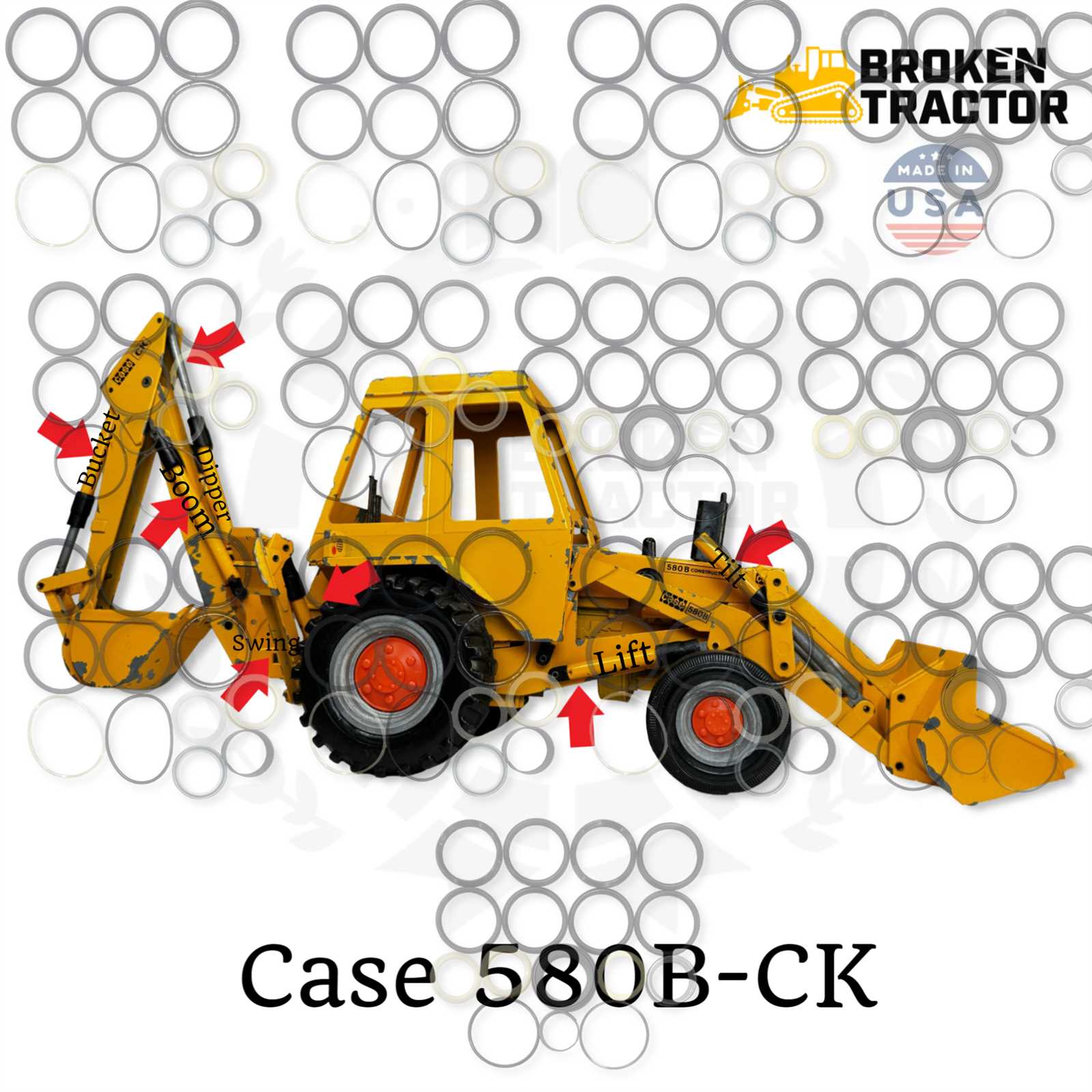 case 580b parts diagram