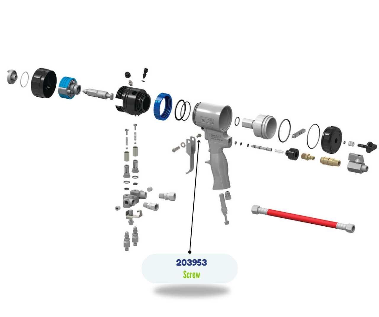 foam cannon parts diagram