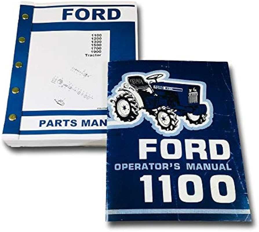 ford 1100 tractor parts diagram