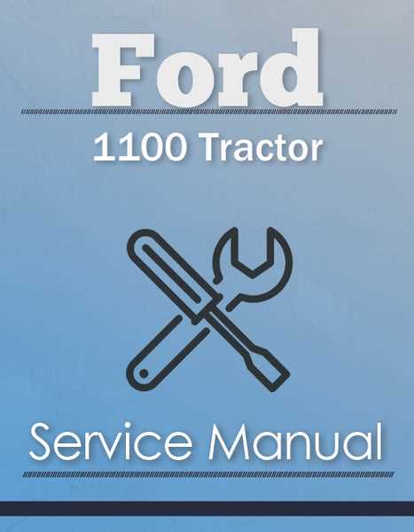 ford 1100 tractor parts diagram