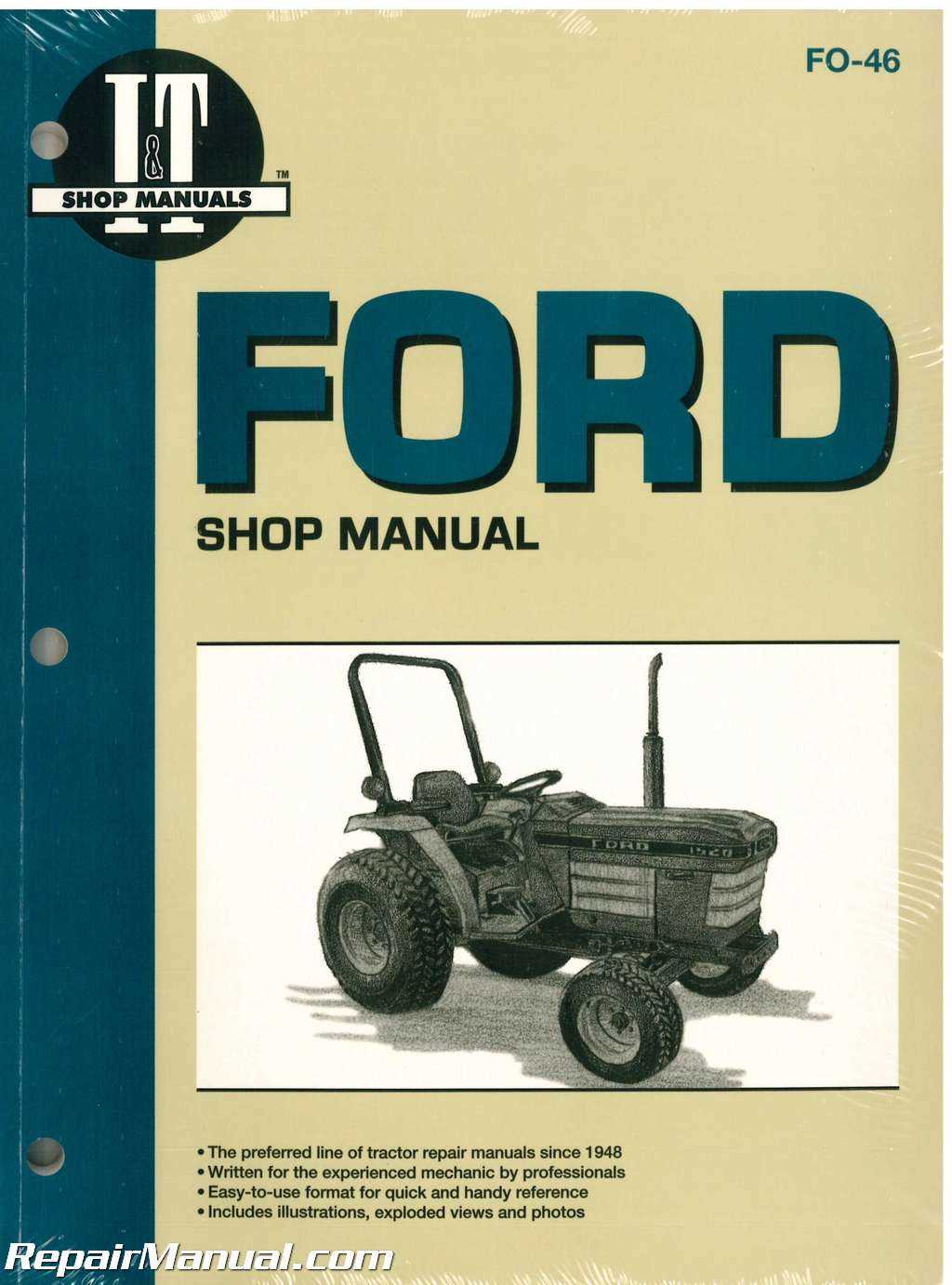 ford 1210 parts diagram