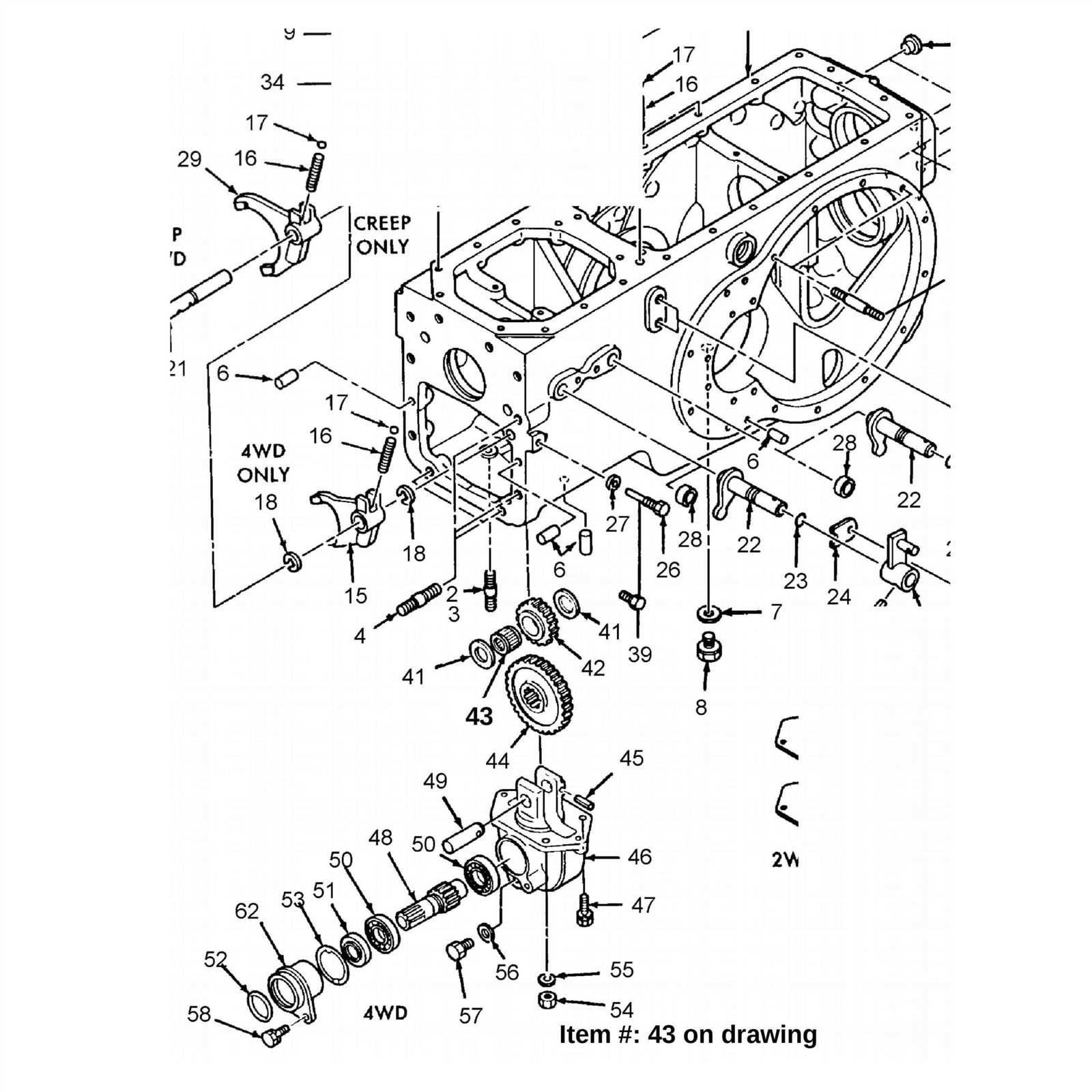 ford 1220 tractor parts diagram