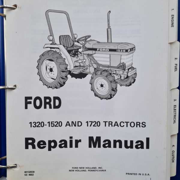 ford 1520 parts diagram