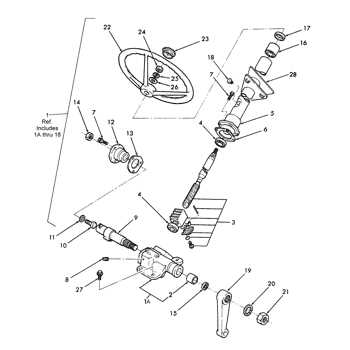 ford 1700 tractor parts diagram