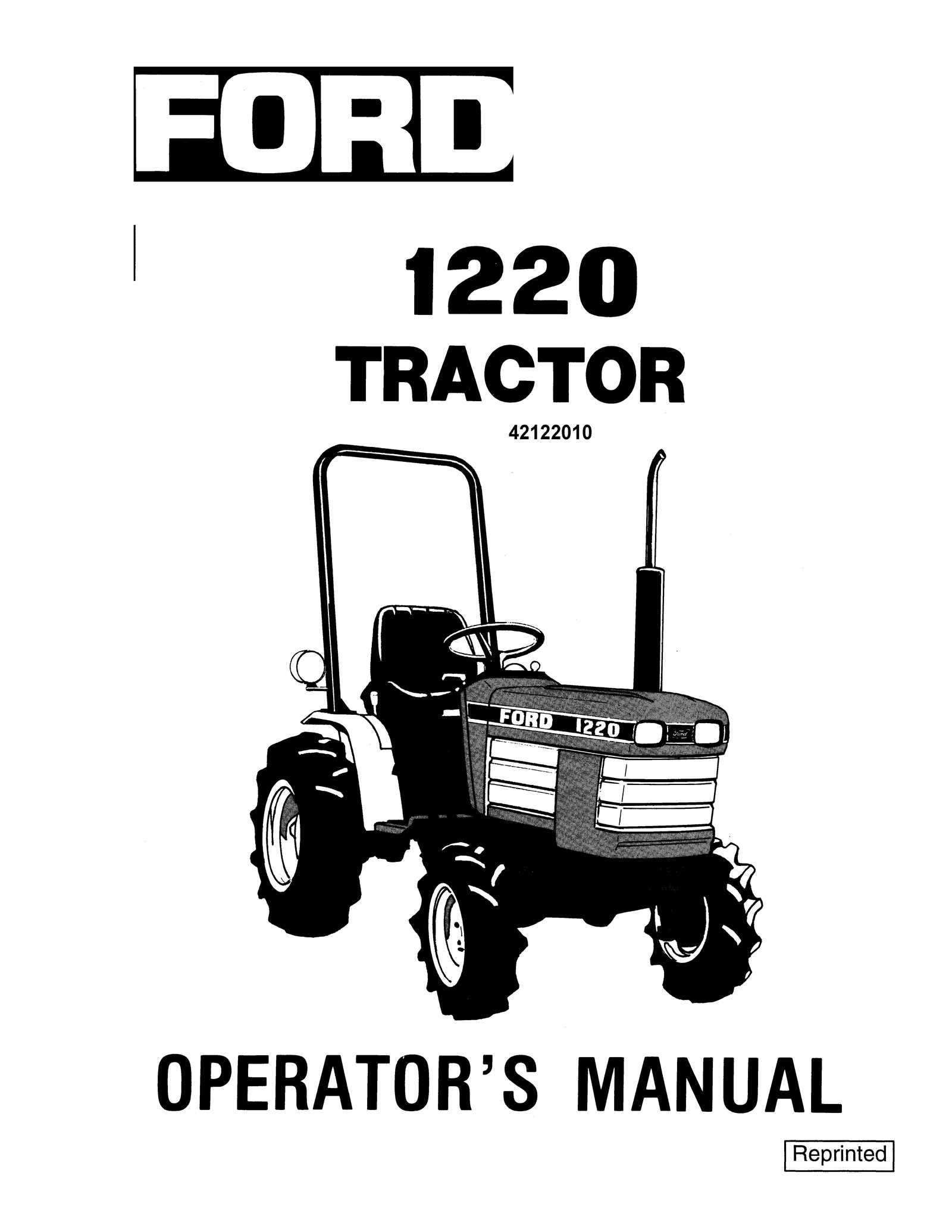 ford 1720 tractor parts diagram