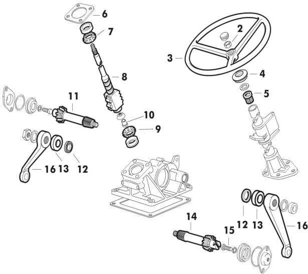 ford 3000 parts diagram