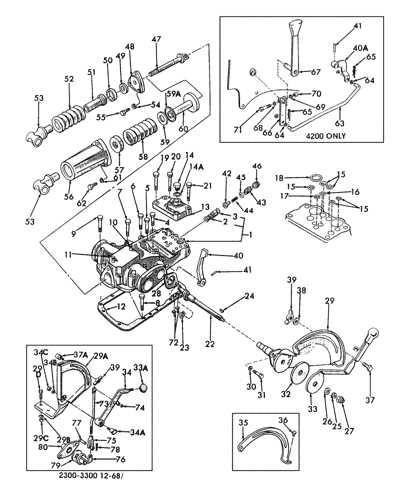 ford 3000 parts diagram