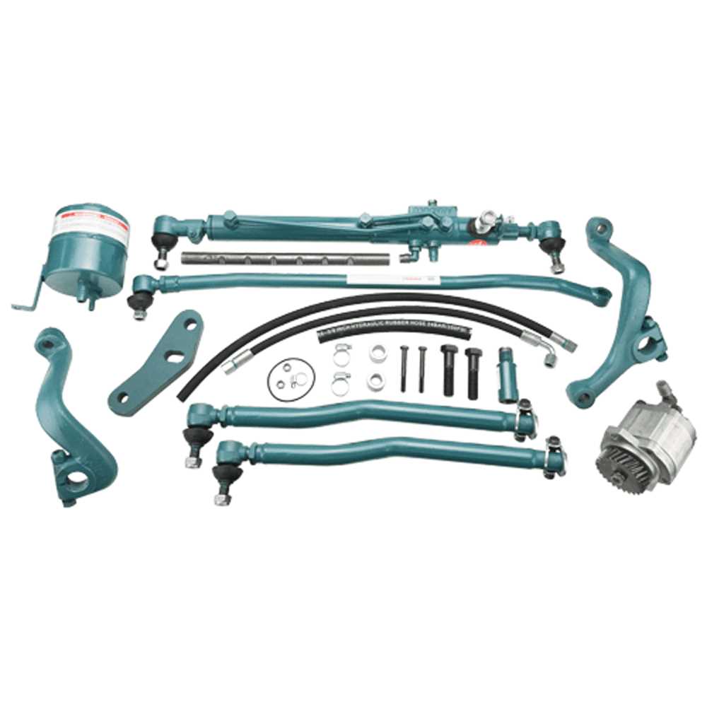 ford 3000 power steering parts diagram