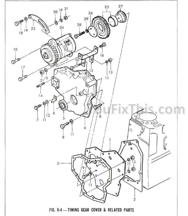 ford 3910 tractor parts diagram