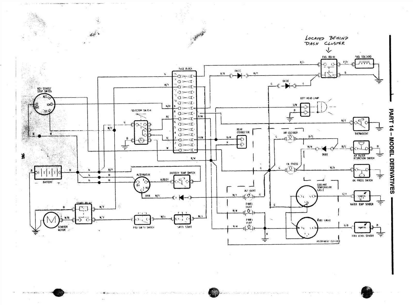 ford 3930 tractor parts diagram