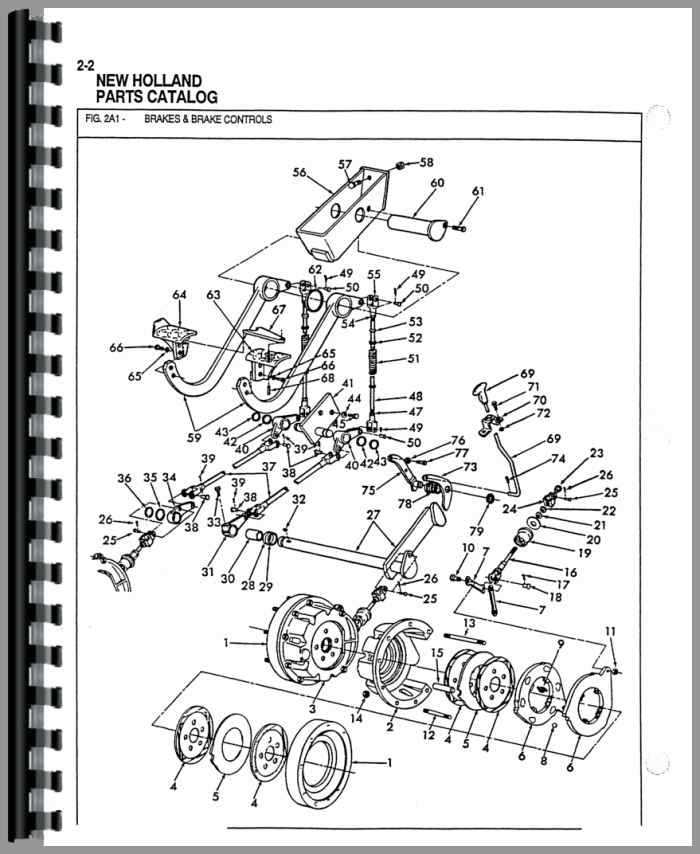 ford 555b backhoe parts diagram