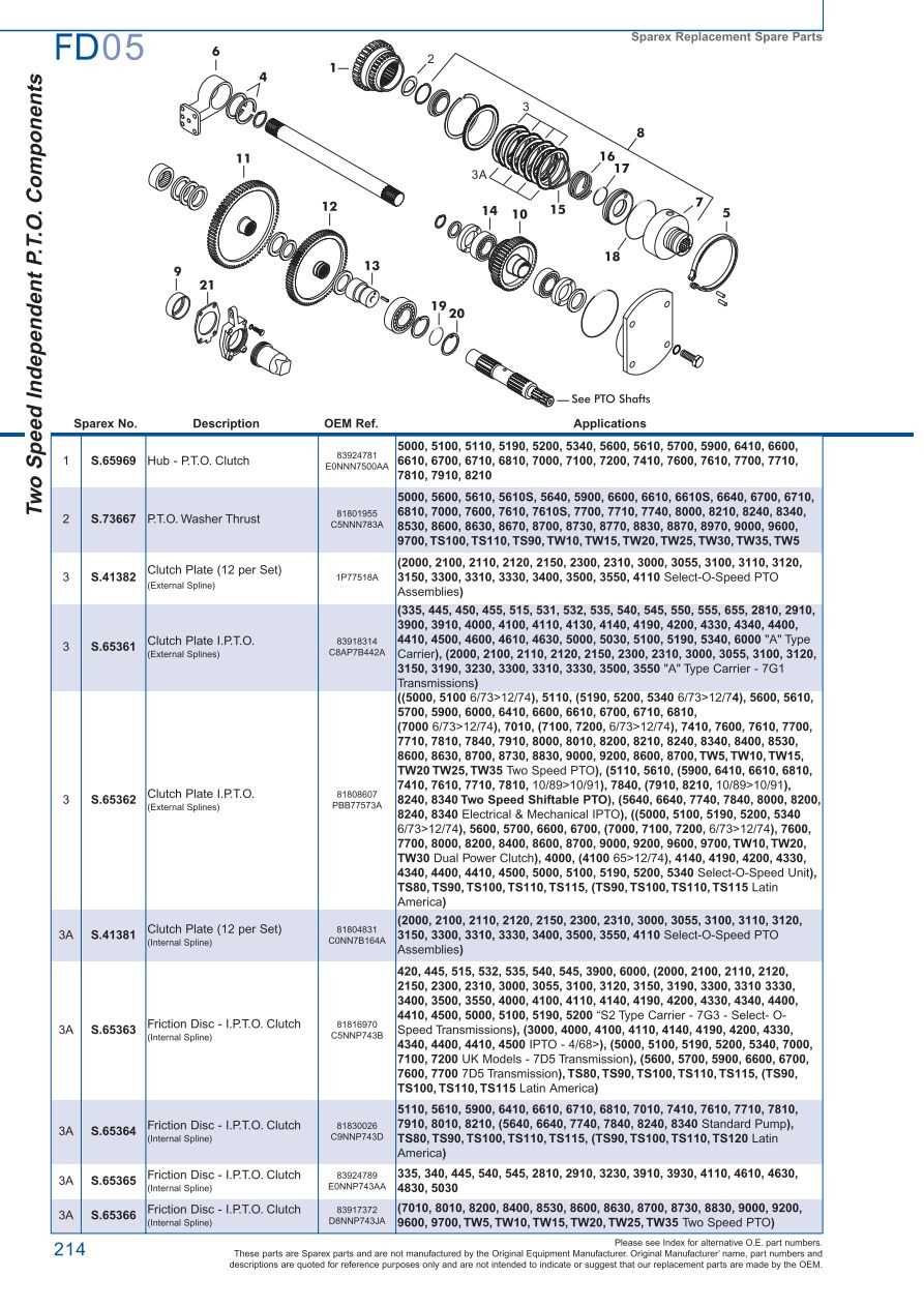 ford 6610 parts diagram