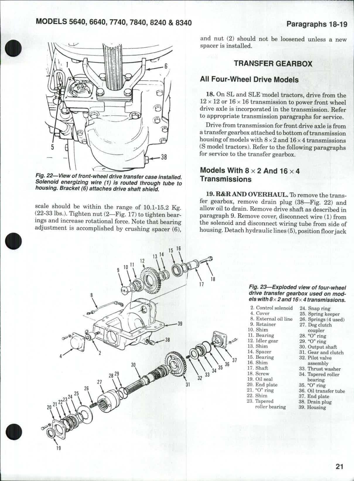 ford 7740 parts diagram