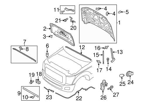 ford f 250 parts diagram