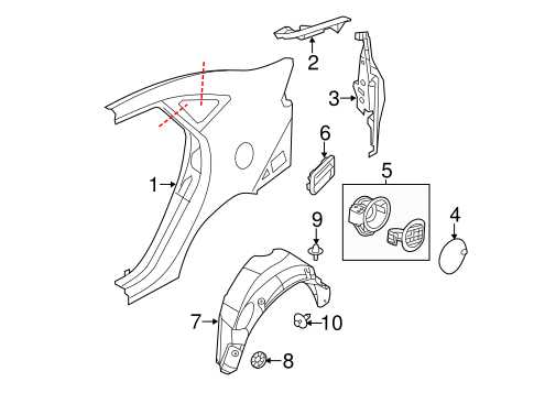 ford fiesta body parts diagram