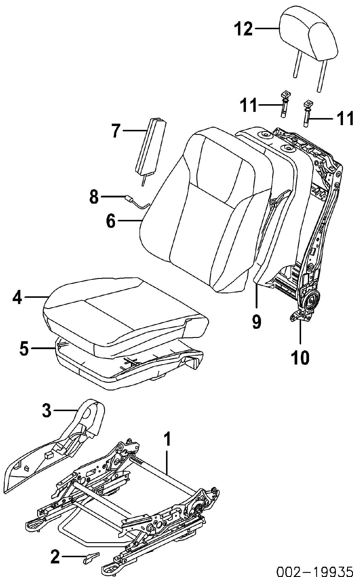 ford flex parts diagram