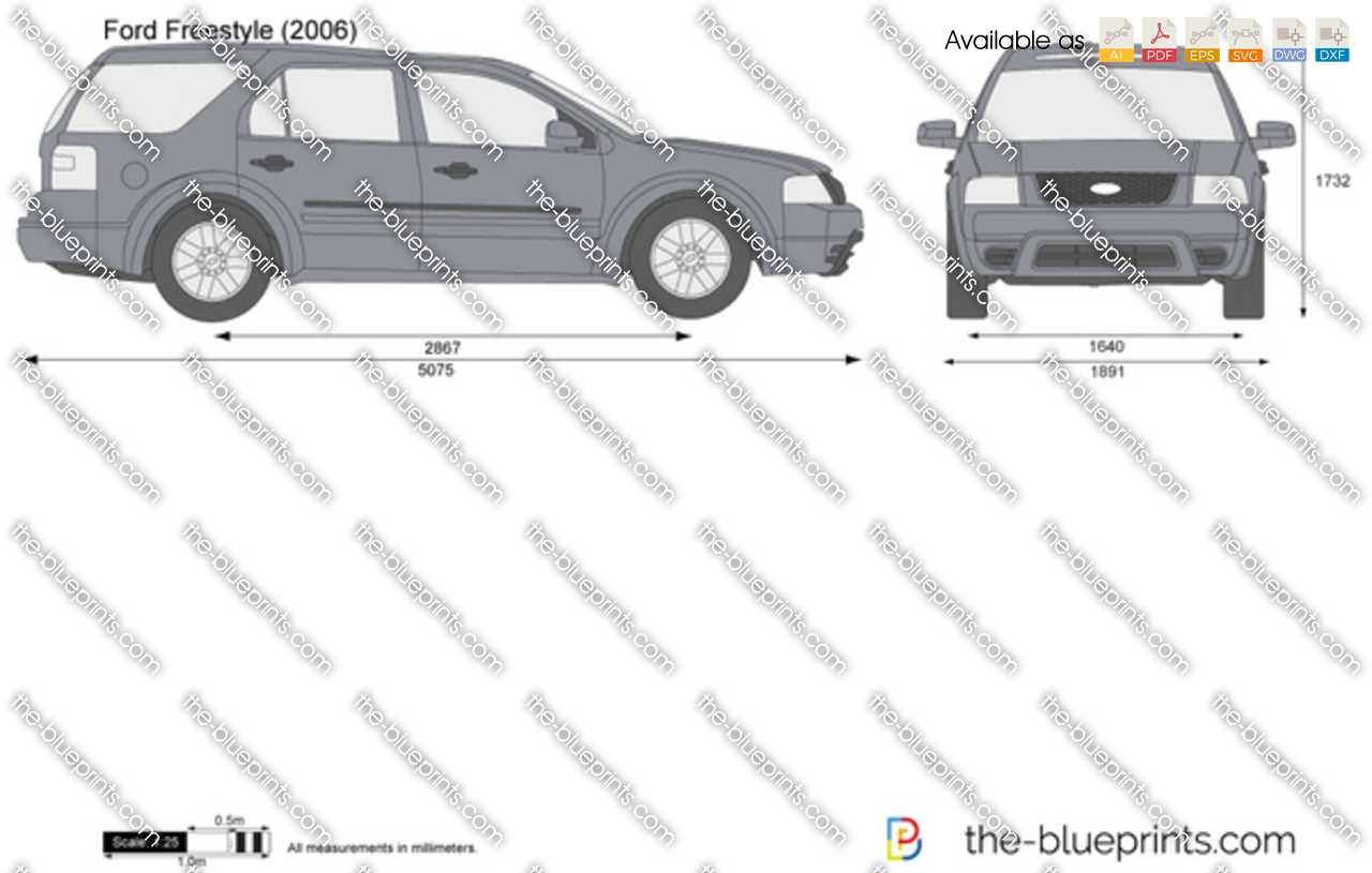 ford freestyle parts diagram