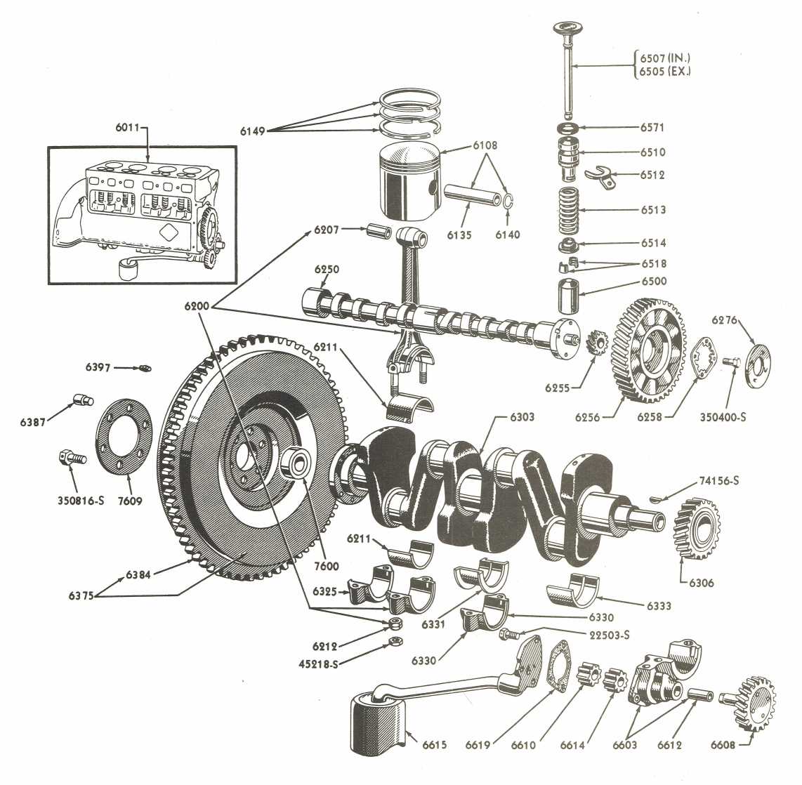 ford naa parts diagram