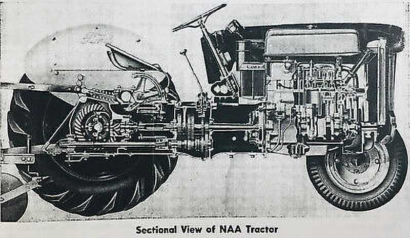 ford naa tractor parts diagram