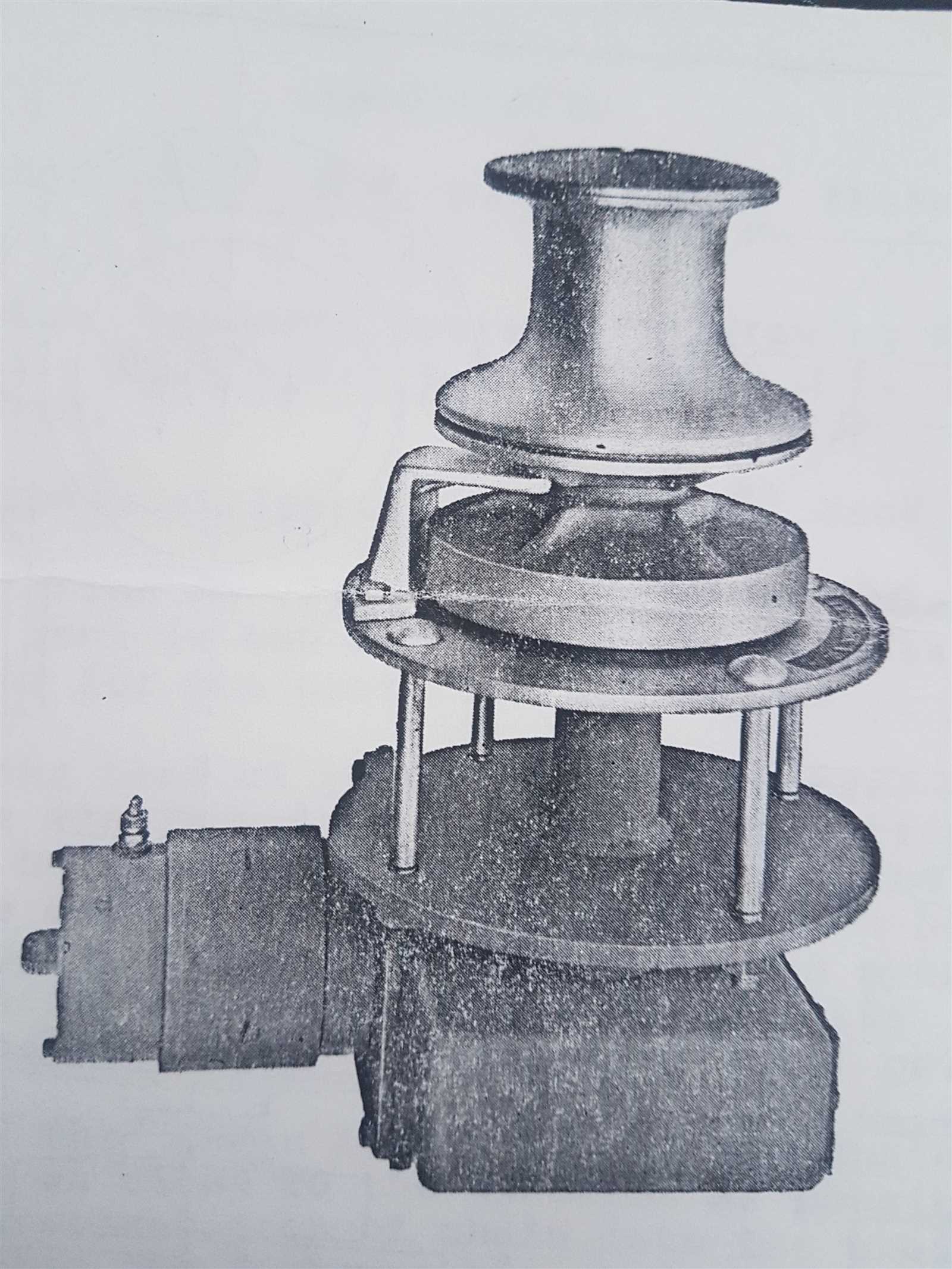 ideal windlass parts diagram