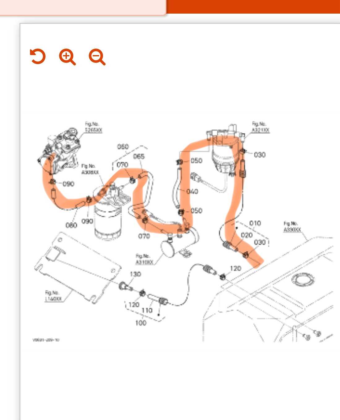 kubota svl95 2s parts diagram