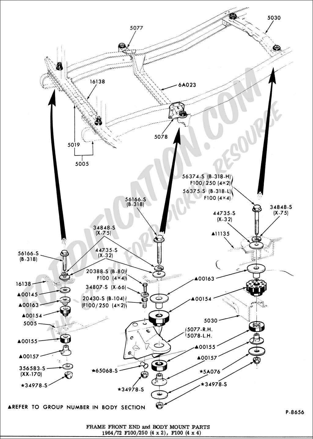 frame ford f150 body parts diagram