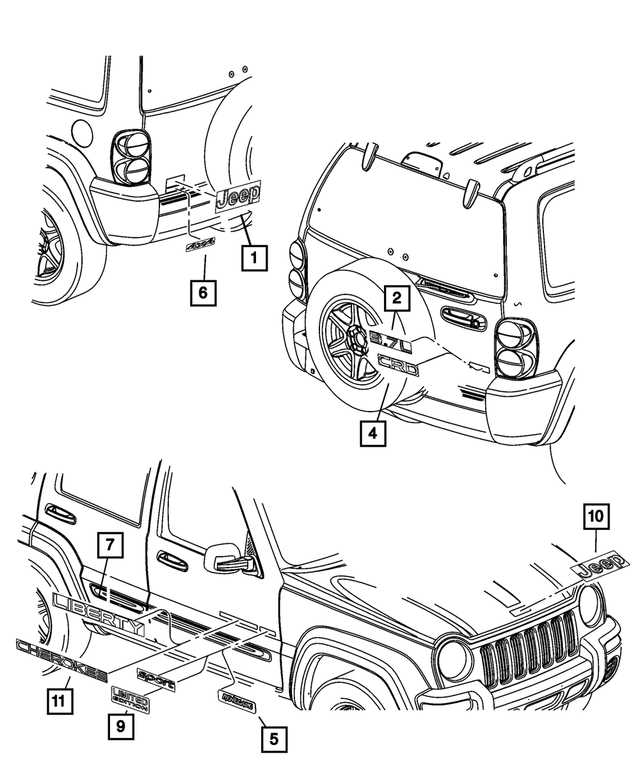 2004 jeep liberty parts diagram