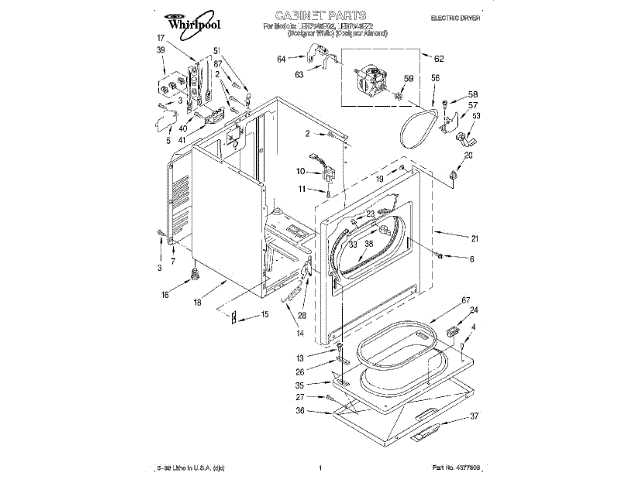 kenmore series 100 dryer parts diagram