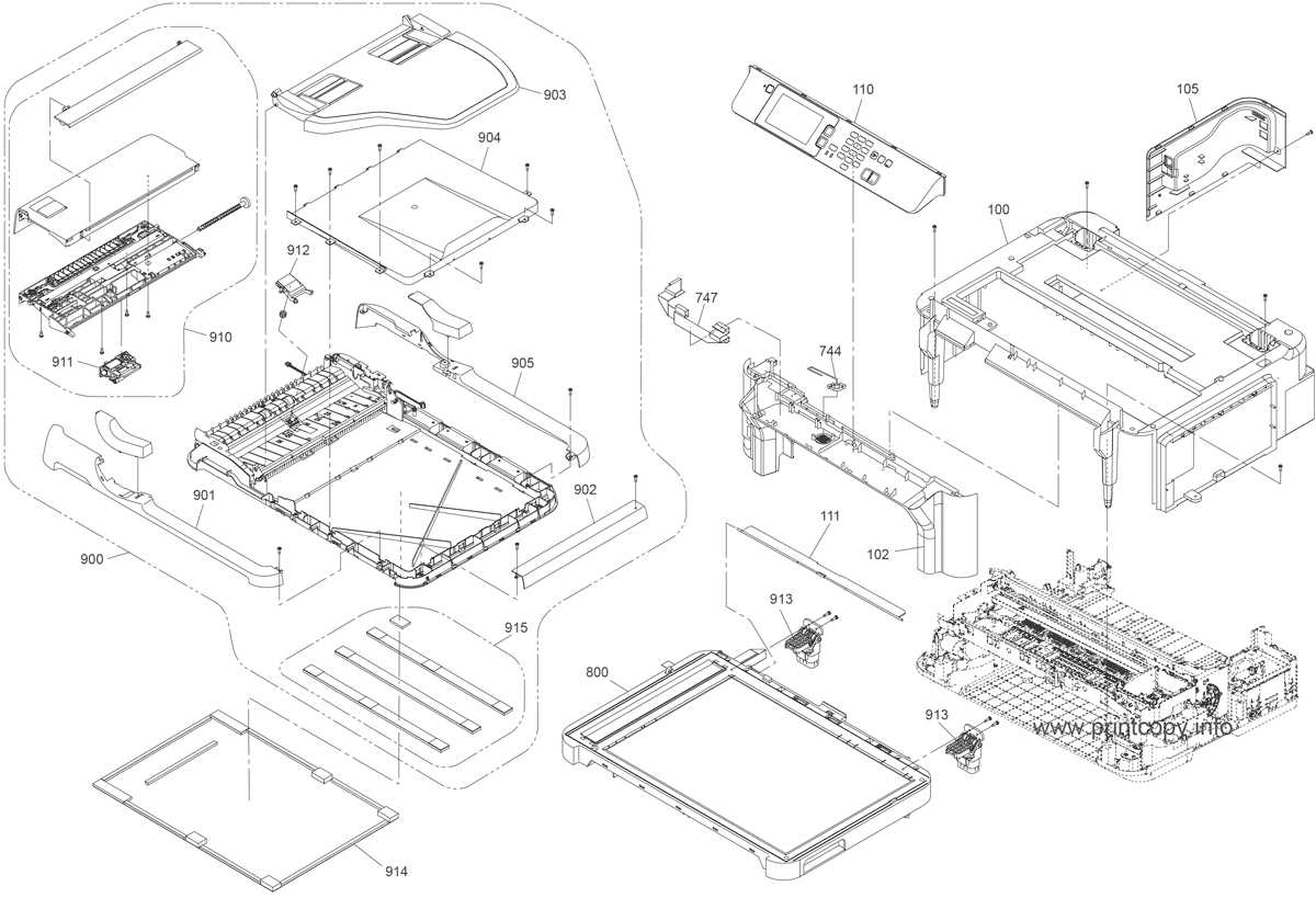 epson printer parts diagram