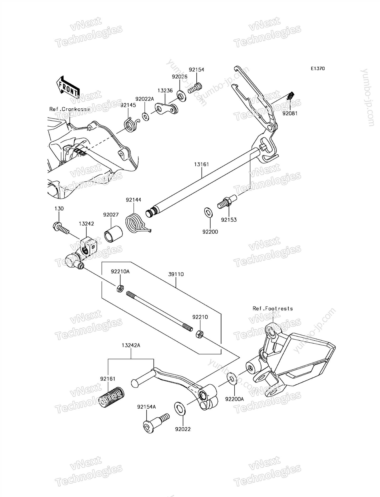 kawasaki ninja 300 parts diagram