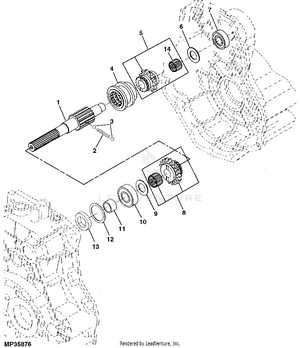 john deere gator 4x2 transmission parts diagram