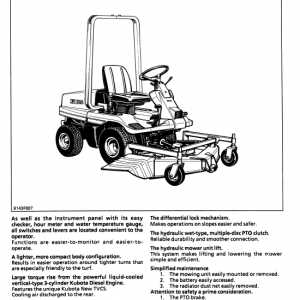 kubota gf1800 parts diagram