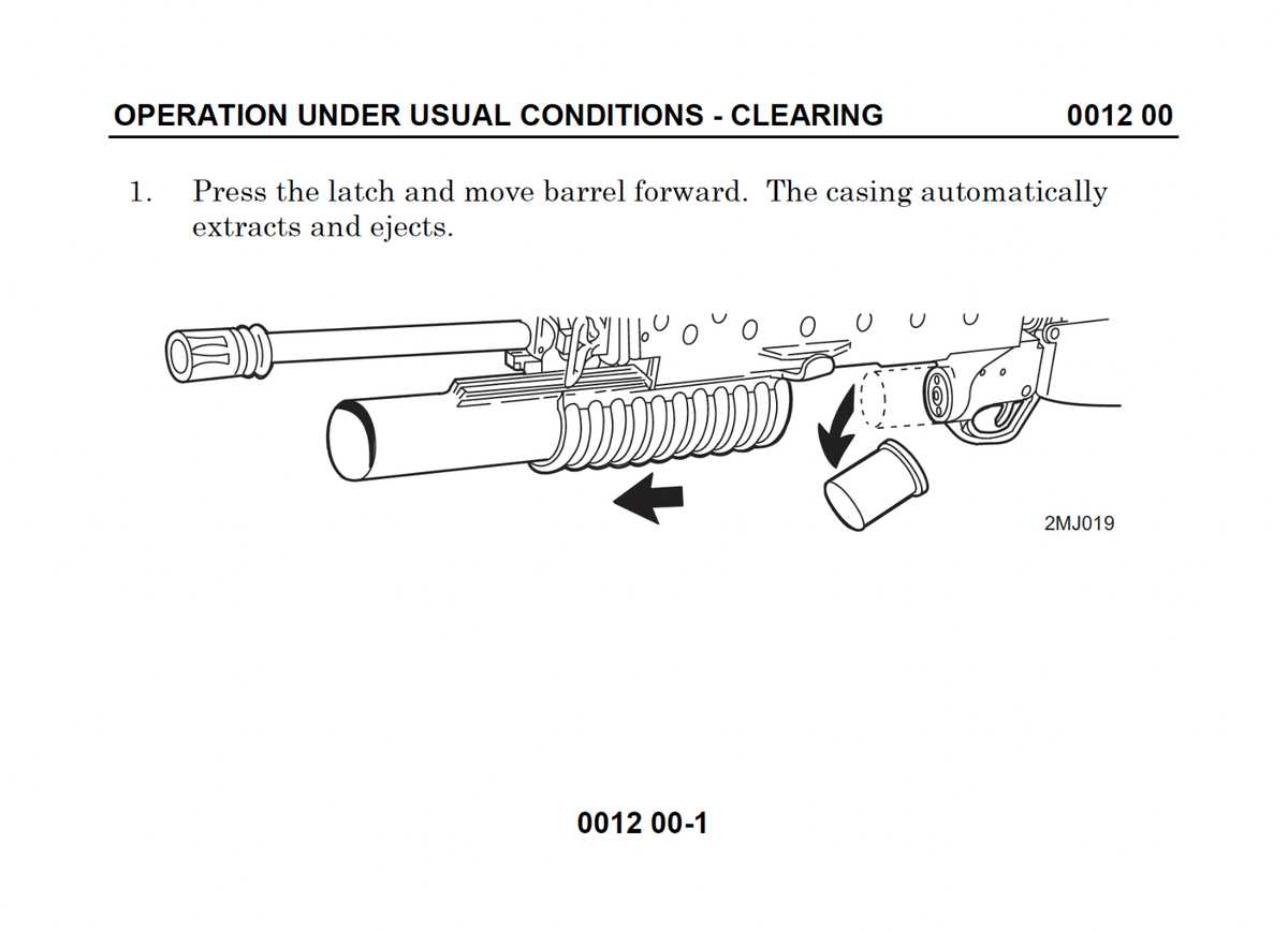 m203 parts diagram