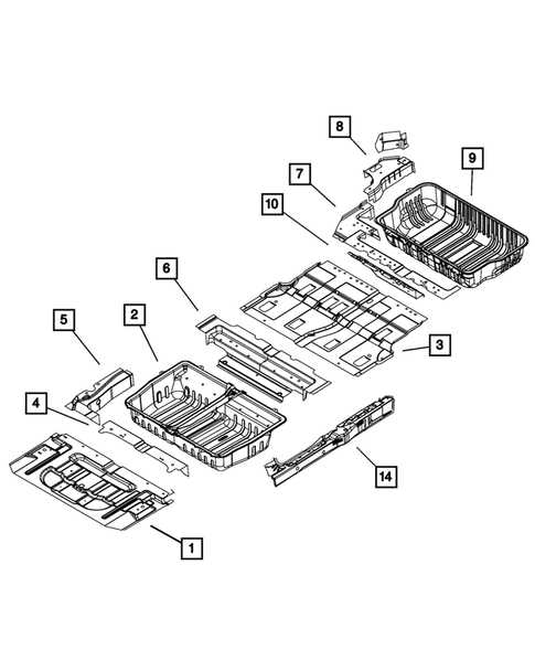 2011 dodge grand caravan parts diagram