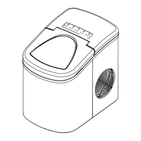 igloo countertop ice maker parts diagram